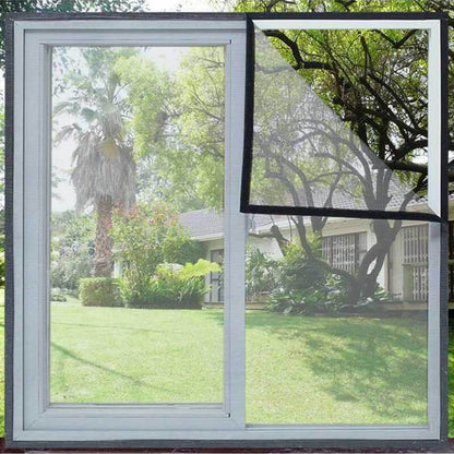 LIMITED-TIME 50% OFF! ✨ Self-Adhesive Mosquito Screen – Invisible, Fire-Retardant, Easy Install 🦟