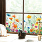💐Time-limited Special💞Colorful Floral Bouquet Window Sticker🖼️(Cut to size freely)