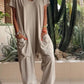 💕Solid Color Jumpsuit, Simple But Not Simplistic.