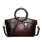 🔥2025 Hot Sale🔥Large Capacity Vintage Luxury Crocodile Leather Vintage Handbag