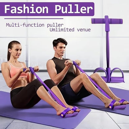 🔥Selling like crazy!💪 8-Tube Resistance Bands Set – Multifunction Tension Rope for Full-Body Workout, Strengthen Arms Legs Core, Foam Handles, Portable – Home Gym, Yoga, Stretching (21 Resistance Levels)