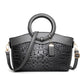🔥2025 Hot Sale🔥Large Capacity Vintage Luxury Crocodile Leather Vintage Handbag