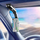 📱 1080° Rotating Phone Holder – Universal Clamp for Car, Desk, Mirror, Sun Visor – Fits 4‑7 inch Smartphones – Strong Grip, Foldable, Heat Resistant (Grey/Green)