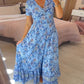 💃Hot Sale - 50% OFF🔥Floral Print V-neck Dress