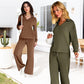 🎁Hot Sale 49% OFF⏳Women's 2 Piece Sets Outfits Casual Long Sleeve Sweatsuits Sets