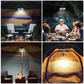 💡 Clip‑On Parasol Lamp with 3 Light Modes – 28 LEDs, Tool‑Free Installation, Weatherproof – Perfect for Garden, Camping & Patio Nights