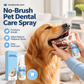 🧴 50% OFF NOW! Dental spray for pets – no brush required – natural peppermint – eliminates bad breath & plaque 🐾✨