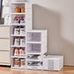 🔥📦Installation-Free Foldable Shoeboxes With Door🚪Space-Saving, Shoe Protection, New Home Organization Choice!