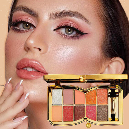 🎨10 Colors Glitter Eye Shadow Palette