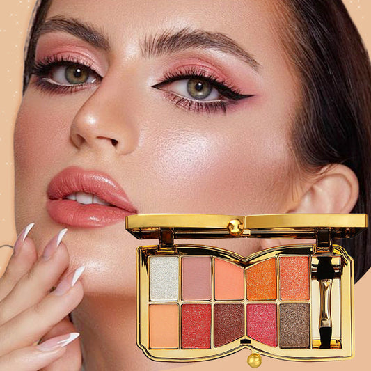 🎨10 Colors Glitter Eye Shadow Palette