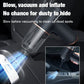 😍50% Discount🏆Blow, Vacuum and Inflate all-in-one Cordless Vacuum Cleaner for Home and Car