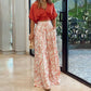 49% OFF🌷Elegant ladies two piece set 【V-neck top & wide leg trousers】