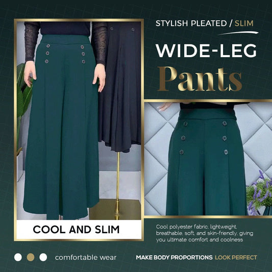 ⭐HOT SALE 49% OFF🌹Stylish Pleated Wide-leg Pants