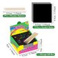 🌈DIY Creative Rainbow Scratch Paper Art Set
