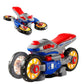 🎁[Best Gift For Kid] Electric Universal Deformation Police Toy Car