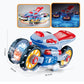 🎁[Best Gift For Kid] Electric Universal Deformation Police Toy Car