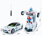 🎁[Best Gift For Kid] Electric Universal Deformation Police Toy Car