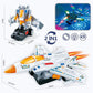 🎁[Best Gift For Kid] Electric Universal Deformation Police Toy Car
