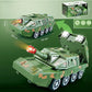 🎁[Best Gift For Kid] Electric Universal Deformation Police Toy Car