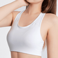 Women's two-piece set with high-waist sports bra and shorts