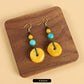 Ethnic Style Beeswax Earrings