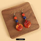 Ethnic Style Beeswax Earrings