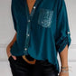 🔥2025 HOT SALE🔥Casual patchwork top with sequins