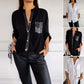 🔥2025 HOT SALE🔥Casual patchwork top with sequins