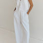 Cropped Vest Pants Suit