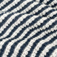Women's Loose-Fit Off-Shoulder Striped Knit Sweater