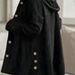 🎁New product 50% off 💖🍃Casual solid colored jacket with thickened hood and buttons