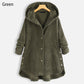 🎁New product 50% off 💖🍃Casual solid colored jacket with thickened hood and buttons