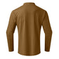 Mens High Neck Slim Fit Long Sleeve T-shirt（50% OFF）