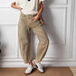 Women's Loose Wide-Leg Mid-Rise Pants