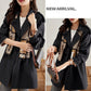 ⭐HOT SALE 49% OFF🌹Women's Slimming Mid-Length Lapel Trench Coat