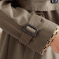 ⭐HOT SALE 49% OFF🌹Women's Slimming Mid-Length Lapel Trench Coat