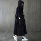 🎉Autumn Hot Sale🎉Oversized Large Pocket Hooded Long Trench Coat