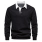 🔥Hot Sales - 49% OFF🎉Men's Casual Cotton Long Sleeve Lapel Sweatshirt