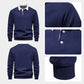 🔥Hot Sales - 49% OFF🎉Men's Casual Cotton Long Sleeve Lapel Sweatshirt