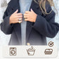 ⭐HOT SALE 49% OFF❄️Women's Long-sleeve Tweed Lapel Coat