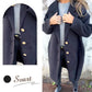 ⭐HOT SALE 49% OFF❄️Women's Long-sleeve Tweed Lapel Coat