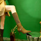 🔥HOT SALE - Knitted Long Lointed Toe Stiletto Boots
