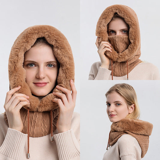 ⛄WINTER SALE - 49% OFF❄️Warme gestrickte Windbreaker-Mütze (Perfektes Weihnachtsgeschenk?)