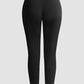 🏆FAUX LEATHER PANTS WITH CONTRASTING TRIM AND ZIP