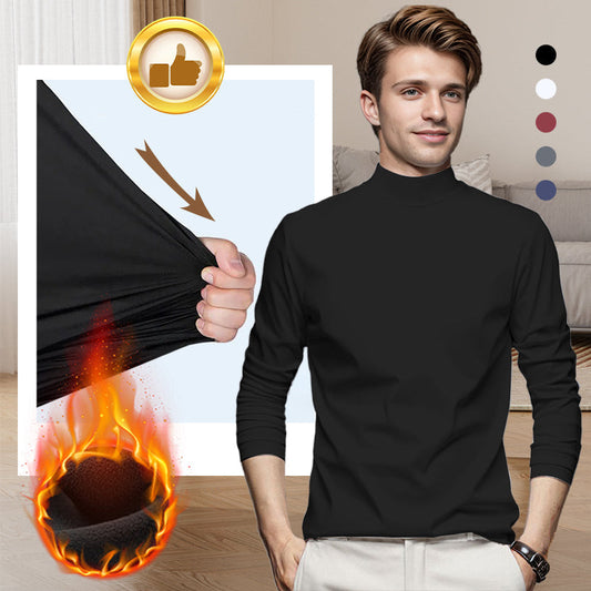 ❄️Winter Specials 49% off❄️Men's Mercerized Cotton Stretch Warm And Base Layer Shirt