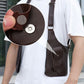 🎒Men's Anti-Theft Multi-Pocket Double-shoulder Tactical Bag