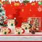 🎄Christmas Promotion 50% OFF🎅✨Christmas Ceramic Mug Set with Magnetic Decor🍎