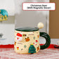 🎄Christmas Promotion 50% OFF🎅✨Christmas Ceramic Mug Set with Magnetic Decor🍎