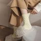 🔥Hot Sale 50% OFF🔥Soft Waxy Macaron Color Thermal Socks for Women - Great Gift