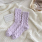🔥Hot Sale 50% OFF🔥Soft Waxy Macaron Color Thermal Socks for Women - Great Gift